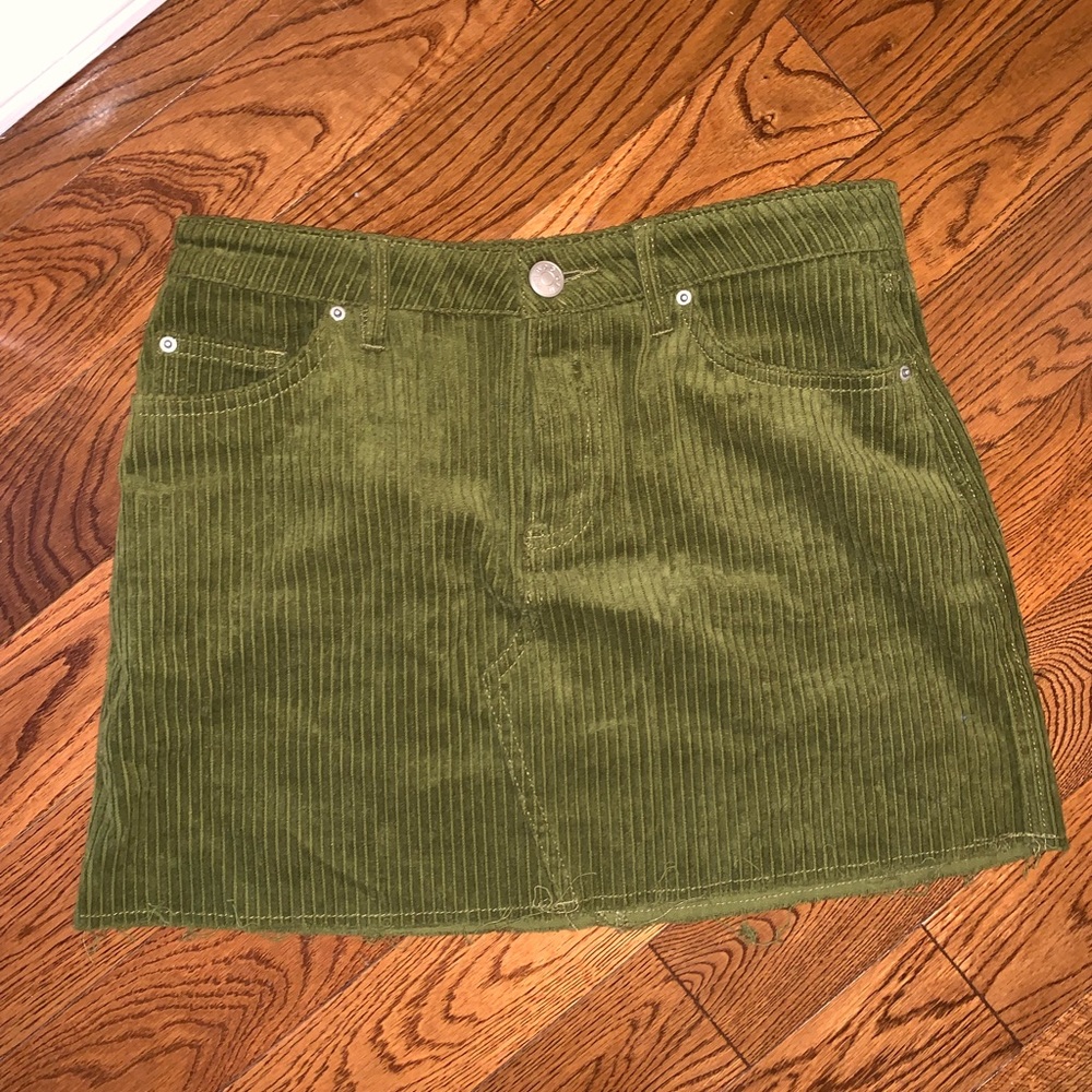 Urban Outfitters Dark Green Skirt